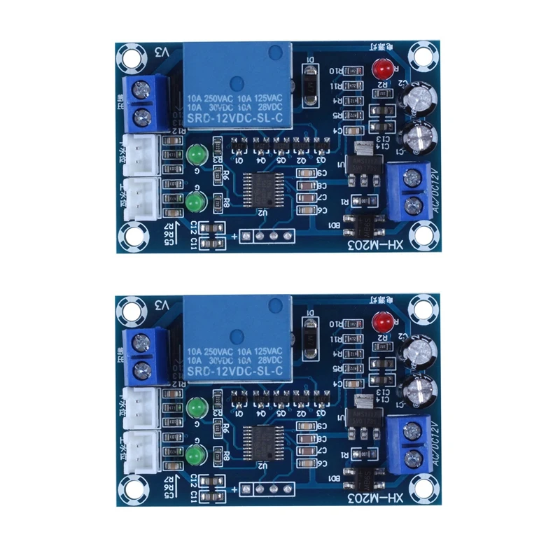 2X Xh-M203 Full Automatic Water Level Controller Pump Switch Module Ac/Dc 12V Relay Sensors
2X Xh-M203 Full Automatic Water Level Controller Pump Switch Module Ac/Dc 12V Relay Sensors
