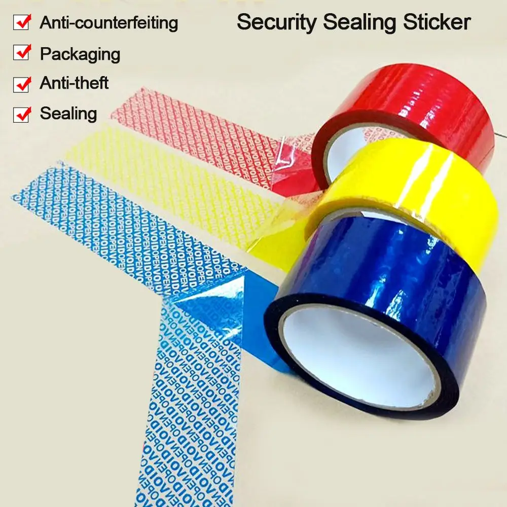 High Viscosity 50M Label Supplies Security Warranty Anti-Fake Label Tamper Proof Security Sealing Sticker Adhesive Tape
High Viscosity 50M Label Supplies Security Warranty Anti-Fake Label Tamper Proof Security Sealing Sticker Adhesive Tape