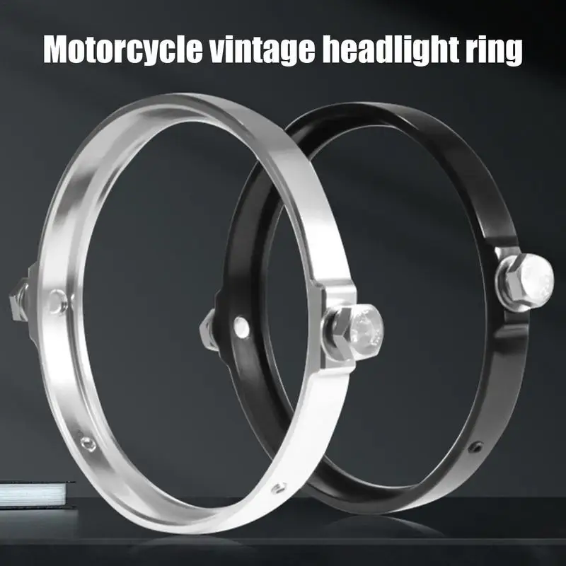 Universal Round Headlight Mounting Bracket Rings Motorcycle Vintage Headlight Trim Rings Decoration Accessories For Motorcycle
Universal Round Headlight Mounting Bracket Rings Motorcycle Vintage Headlight Trim Rings Decoration Accessories For Motorcycle