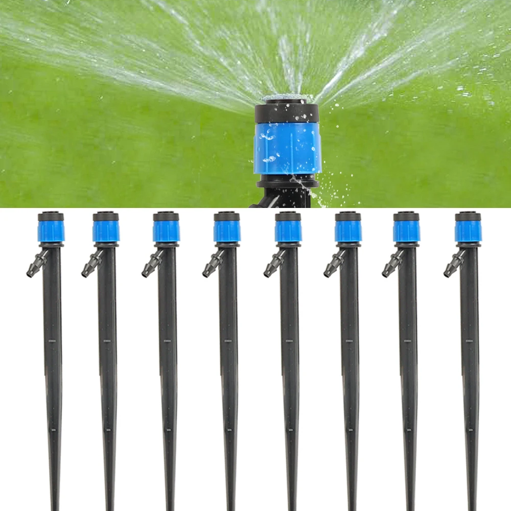 1/10PCS Inserting Ground Sprinklers Adjustable Irrigation Drippers Garden Micro Drip Irrigation System Yard Watering Nozzle
1/10PCS Inserting Ground Sprinklers Adjustable Irrigation Drippers Garden Micro Drip Irrigation System Yard Watering Nozzle