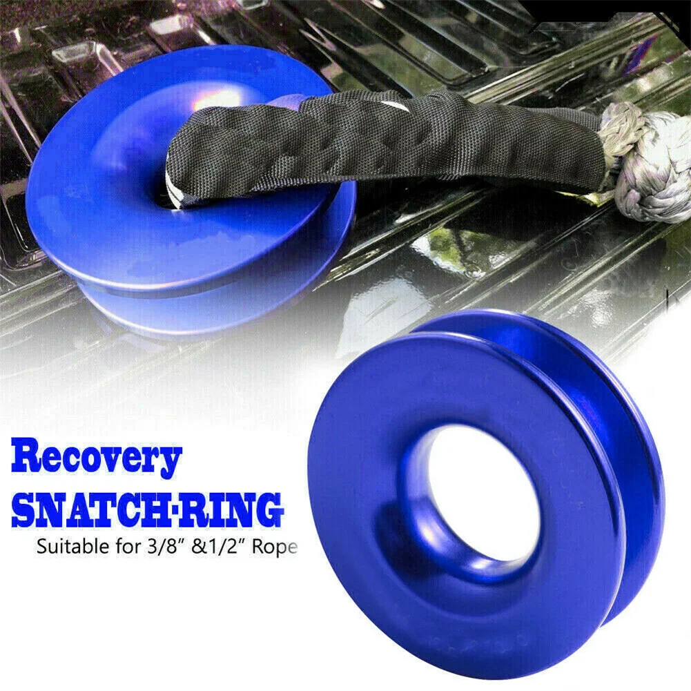 Snatch-Ring Recovery Ring For 41000lbs Parts Pulley Replacement Rope Shackle 1Pieces Accessories Aluminum Block
Snatch-Ring Recovery Ring For 41000lbs Parts Pulley Replacement Rope Shackle 1Pieces Accessories Aluminum Block