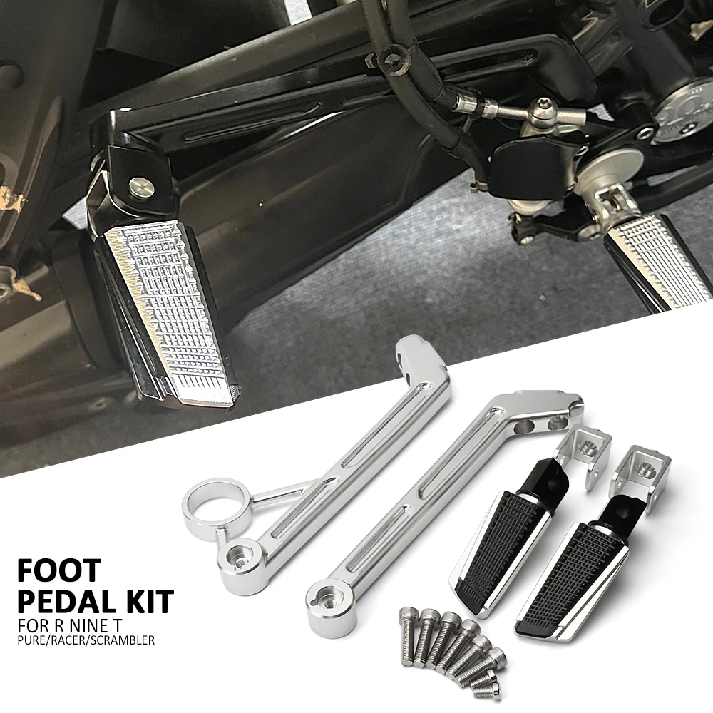 Motorcycle Foot Pegs Aluminium Rear Footrests Foot Pedals Bracket Support Passenger Footpegs Kit For BMW R9T RNINET RnineT
Motorcycle Foot Pegs Aluminium Rear Footrests Foot Pedals Bracket Support Passenger Footpegs Kit For BMW R9T RNINET RnineT