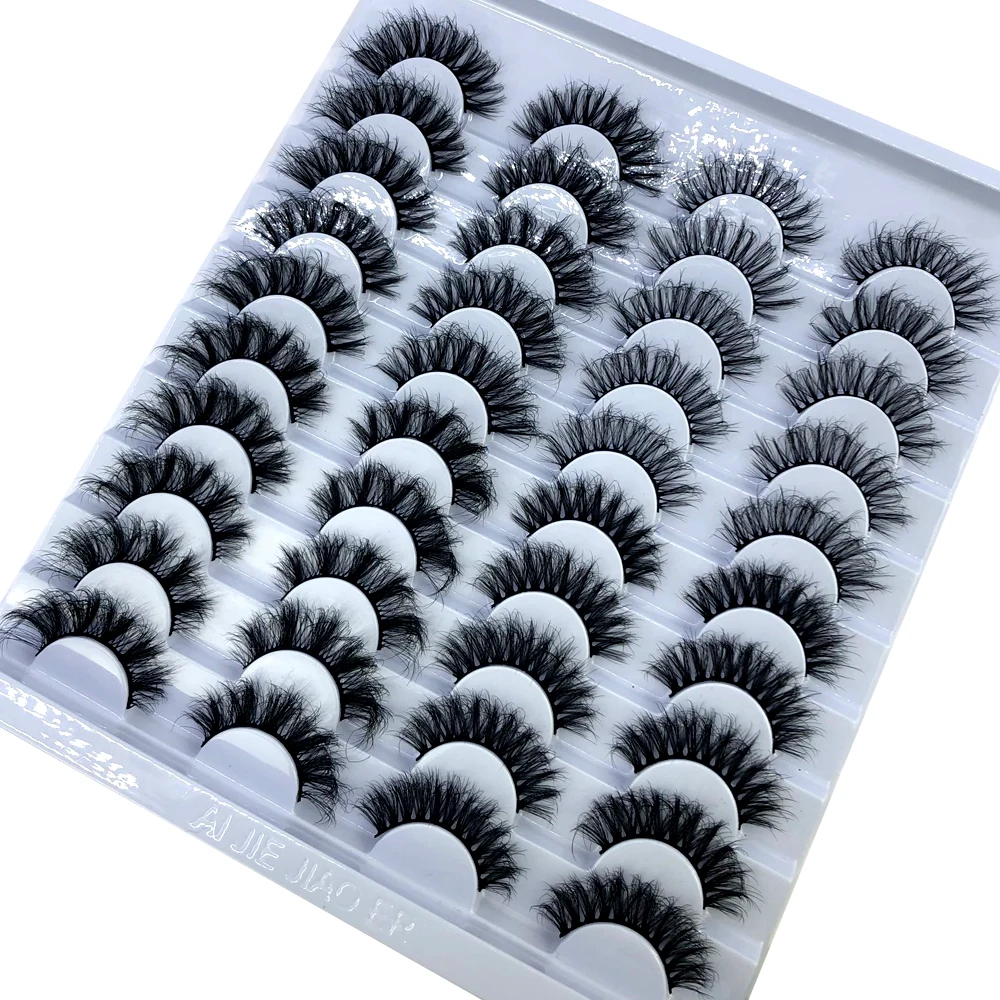 

New makeup eyelashes soft fluffy lashes false eyelashes dramatic 3d mink lashes lash extension make up 3d cilios faux cils