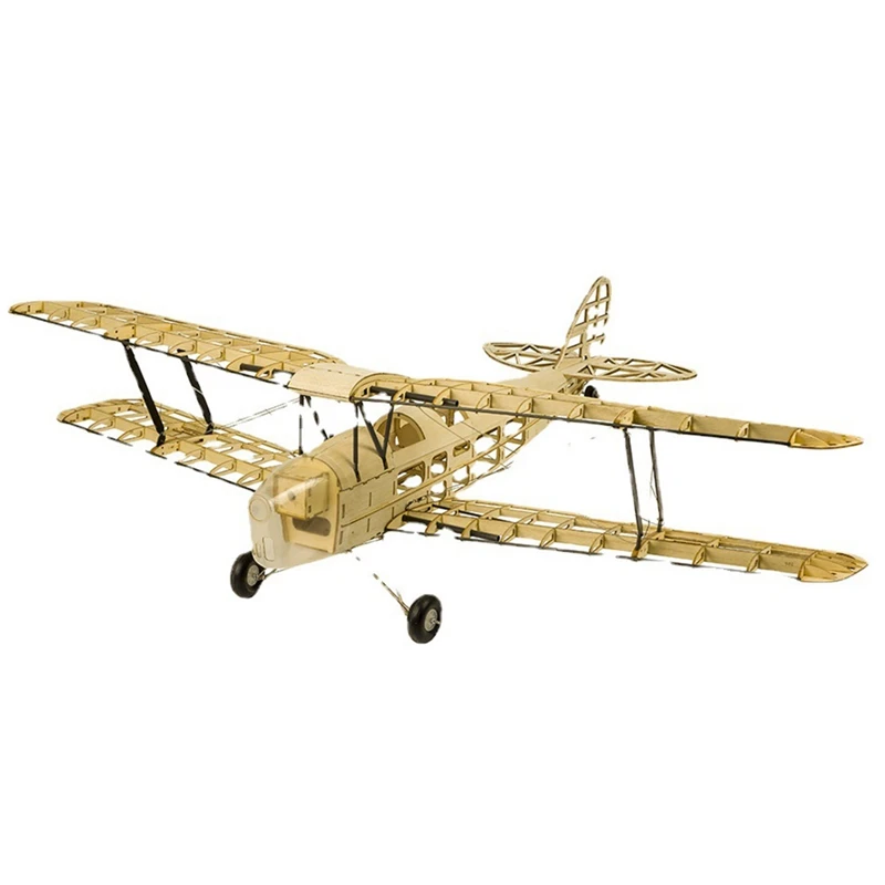 

Wood RC Airplane Wood Electric Airplane Model Scale 980Mm Mini Wood Building Kit DIY Electric Aircraft RC Flying Toy