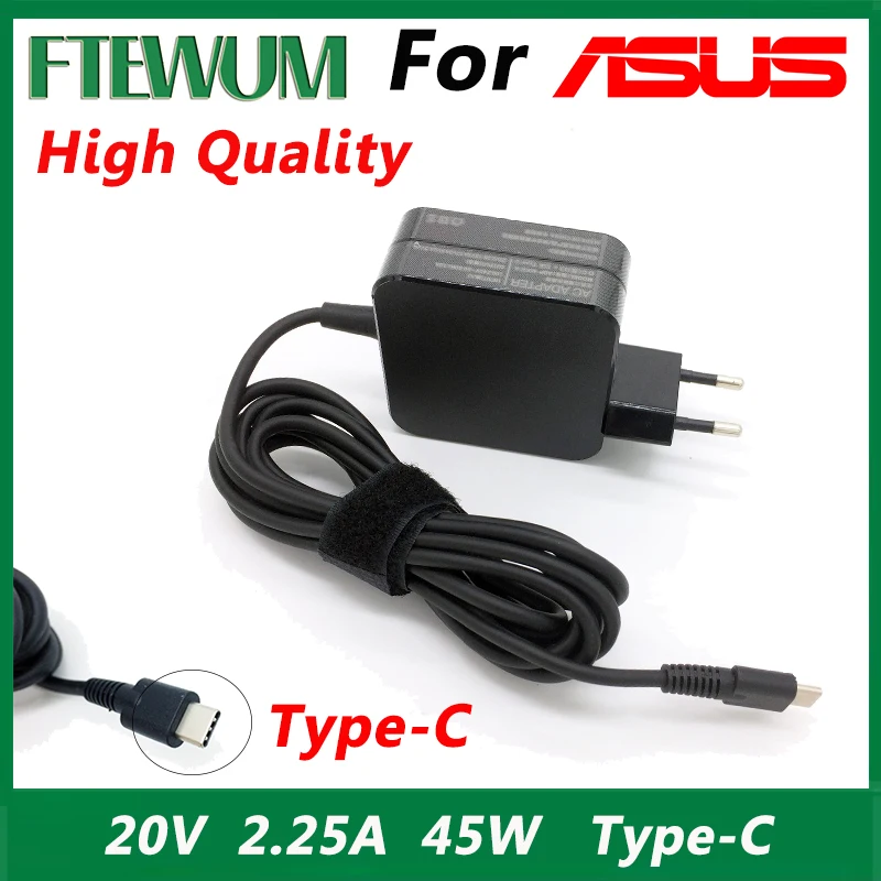 20V 2.25A 45W USB C Laptop Notebook Charger Adapter For MacBook Asus Zenbook Lenovo Dell Xiaomi Air HP Sony Power Huawei
20V 2.25A 45W USB C Laptop Notebook Charger Adapter For MacBook Asus Zenbook Lenovo Dell Xiaomi Air HP Sony Power Huawei