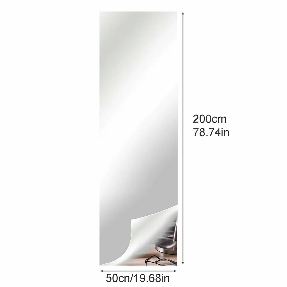 50X200cm 3D Mirror Wall Stickers Full-Body Mirror Self-Adhesive Mirror Sheets 0.1-0.2mm Thick DIY Home Living Room Decoration
50X200cm 3D Mirror Wall Stickers Full-Body Mirror Self-Adhesive Mirror Sheets 0.1-0.2mm Thick DIY Home Living Room Decoration