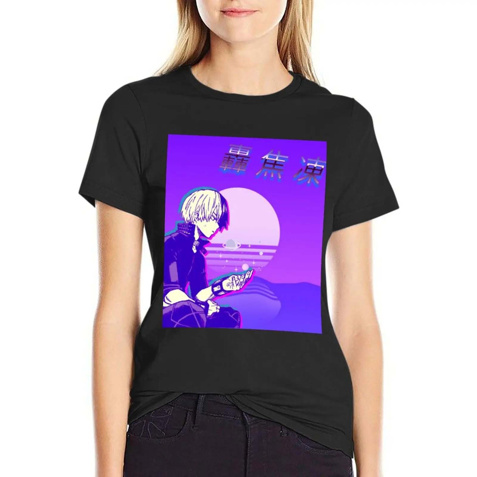 Vaporwave Shoto Todoroki T-Shirt animal print shirt for girls summer tops funny kawaii clothes Women clothes
Vaporwave Shoto Todoroki T-Shirt animal print shirt for girls summer tops funny kawaii clothes Women clothes