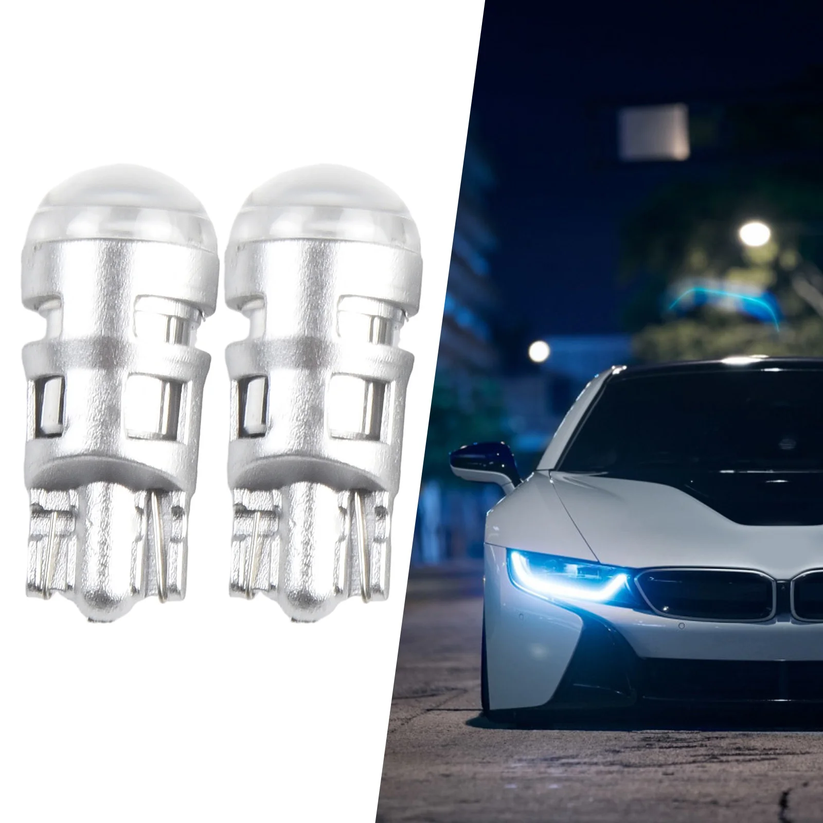 Led Signal Lamp 2pcs T10 LED Signal Lamp Car Bulb 194 168 Interior Light Low Power Consumption and Easy to Replace
Led Signal Lamp 2pcs T10 LED Signal Lamp Car Bulb 194 168 Interior Light Low Power Consumption and Easy to Replace