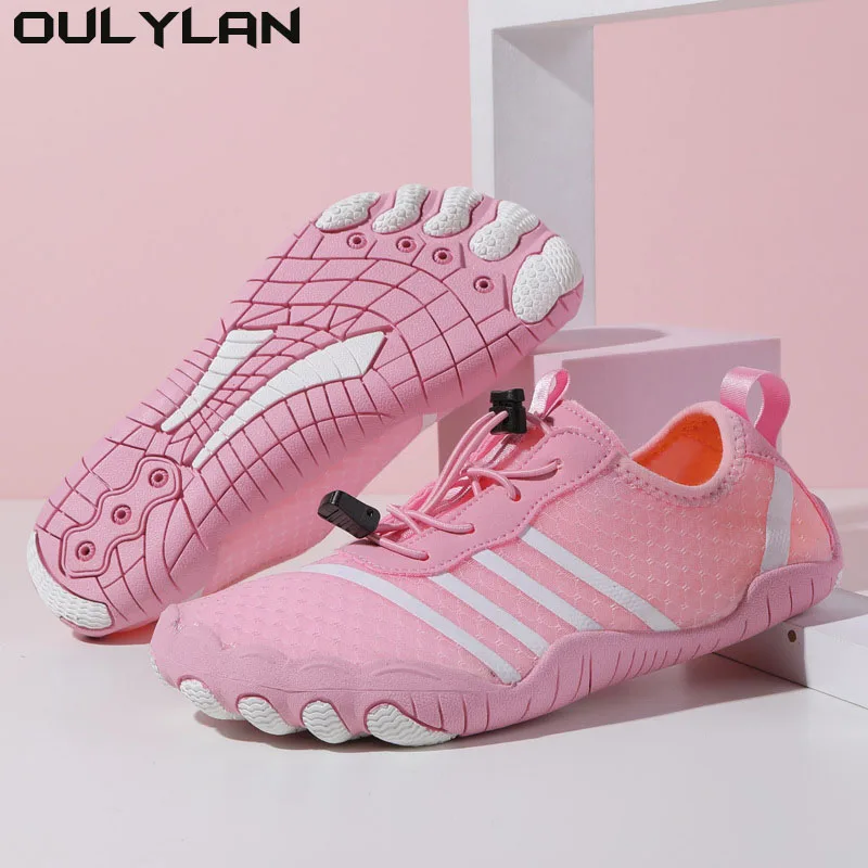 

Oulylan Water Shoes Men Women Beach Aqua Shoes Quick Dry Barefoot Upstream Hiking Wading Sneakers Swimming Climbing Shoes