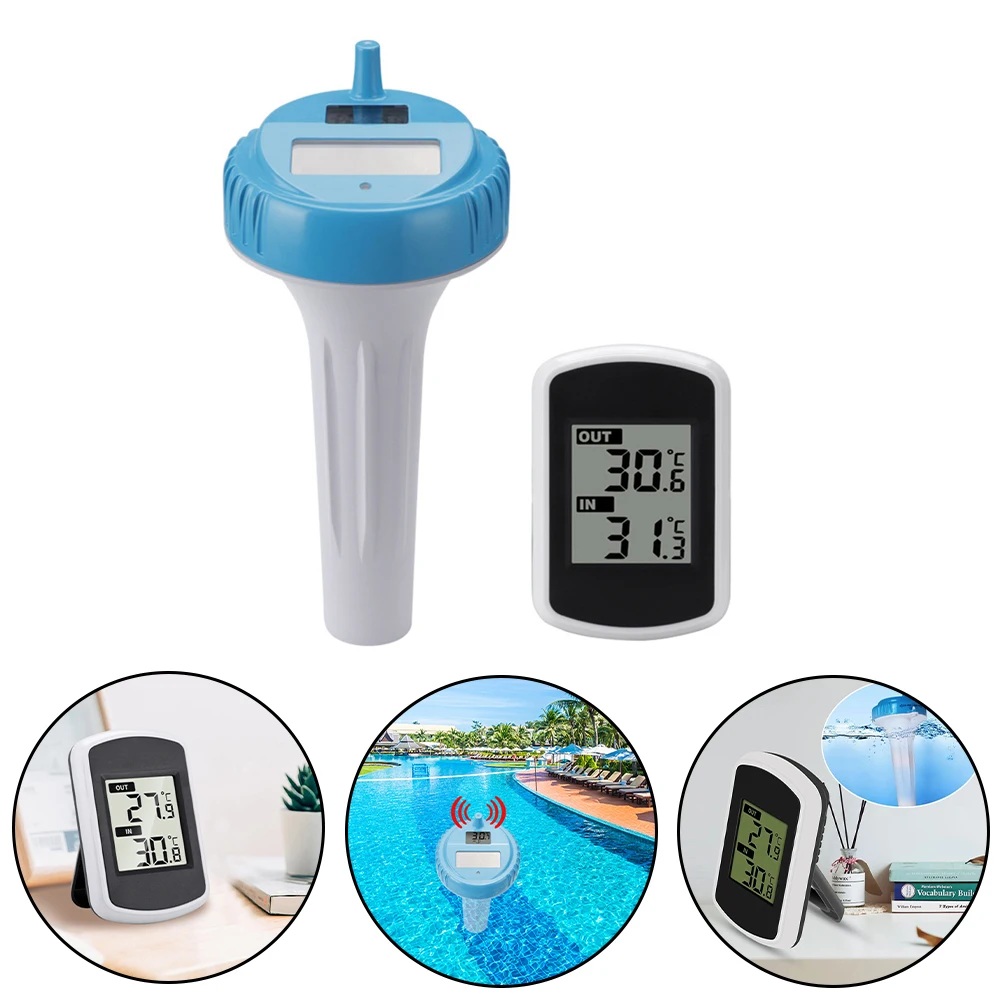 Digital Solar Powered Outdoor Floating Waterproof Rainproof Pool SPA Thermometer Outdoor Water Sports Accessories Practical
Digital Solar Powered Outdoor Floating Waterproof Rainproof Pool SPA Thermometer Outdoor Water Sports Accessories Practical