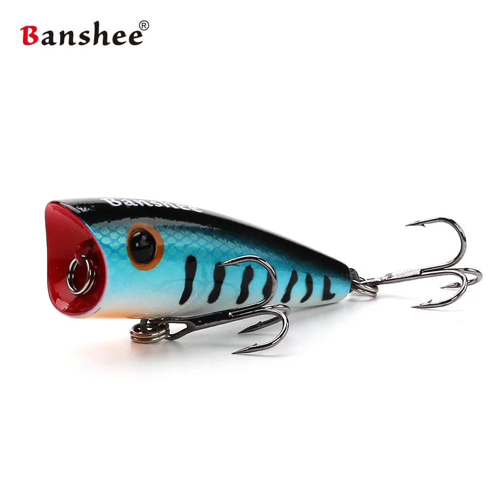 Banshee 60mm 8g Isca Popper Lure For Fishing Poppers Rattling Baits Poper Topwater Hard Bait Artificial Wobblers For Bass Pike
Banshee 60mm 8g Isca Popper Lure For Fishing Poppers Rattling Baits Poper Topwater Hard Bait Artificial Wobblers For Bass Pike