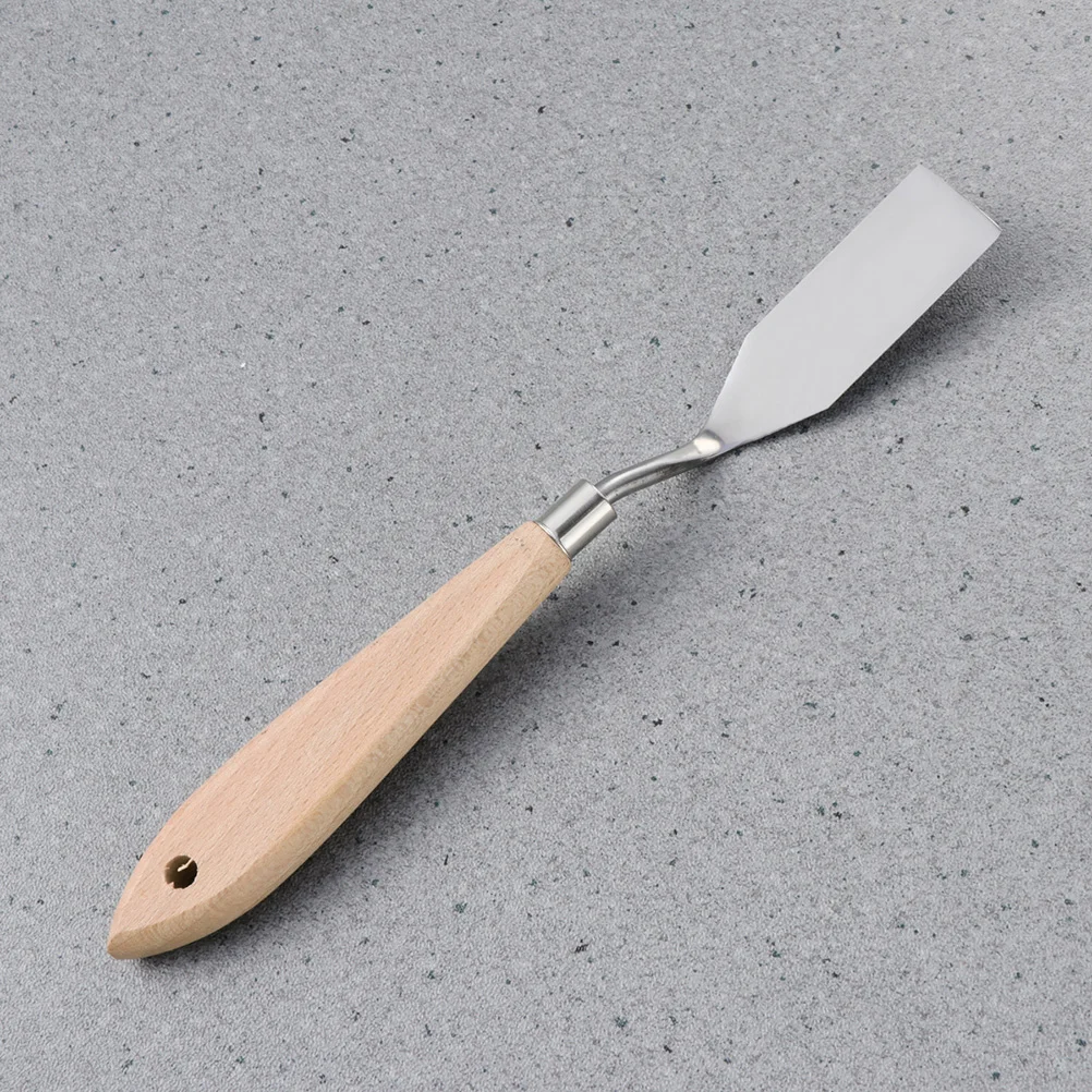 2PCS Practical Oil Painting Scraper Portable Paint Spatula Wood Handle Paint Pigment Mixing Tool for Home Use
2PCS Practical Oil Painting Scraper Portable Paint Spatula Wood Handle Paint Pigment Mixing Tool for Home Use
