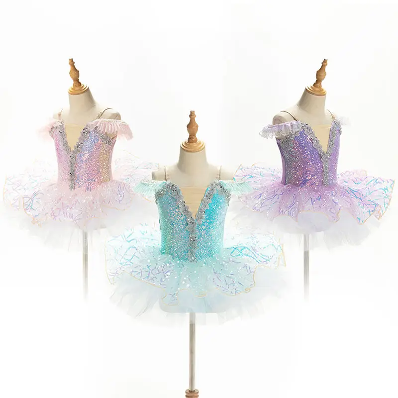 Tutu Children's Girls Sequin tutu Sky Blue Princess Performance dress Modern dance dress Party dress Children's dress
Tutu Children's Girls Sequin tutu Sky Blue Princess Performance dress Modern dance dress Party dress Children's dress