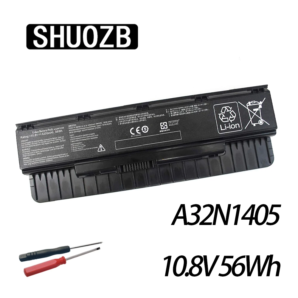 

SHUOZB A32N1405 Battery for ASUS ROG N551 N751 N751JK G551 G771 G771J G771JM GL551 GL551JK GL551JM G551J G551JK G551M G551JW New
