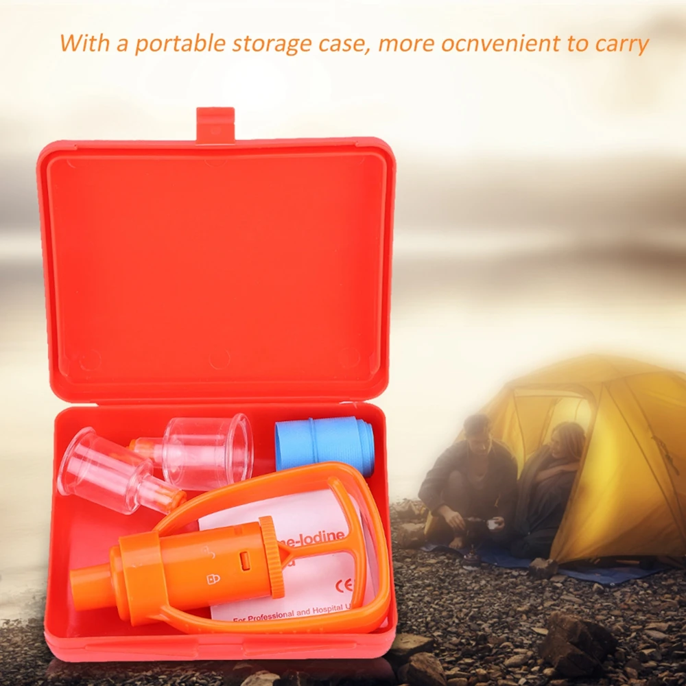 Outdoor Venom Extractor Venom Snake Mosquito Bee Bite Vacuum Suction Pump Survival Camping Hiking First Aid Safety Rescue Tool
Outdoor Venom Extractor Venom Snake Mosquito Bee Bite Vacuum Suction Pump Survival Camping Hiking First Aid Safety Rescue Tool