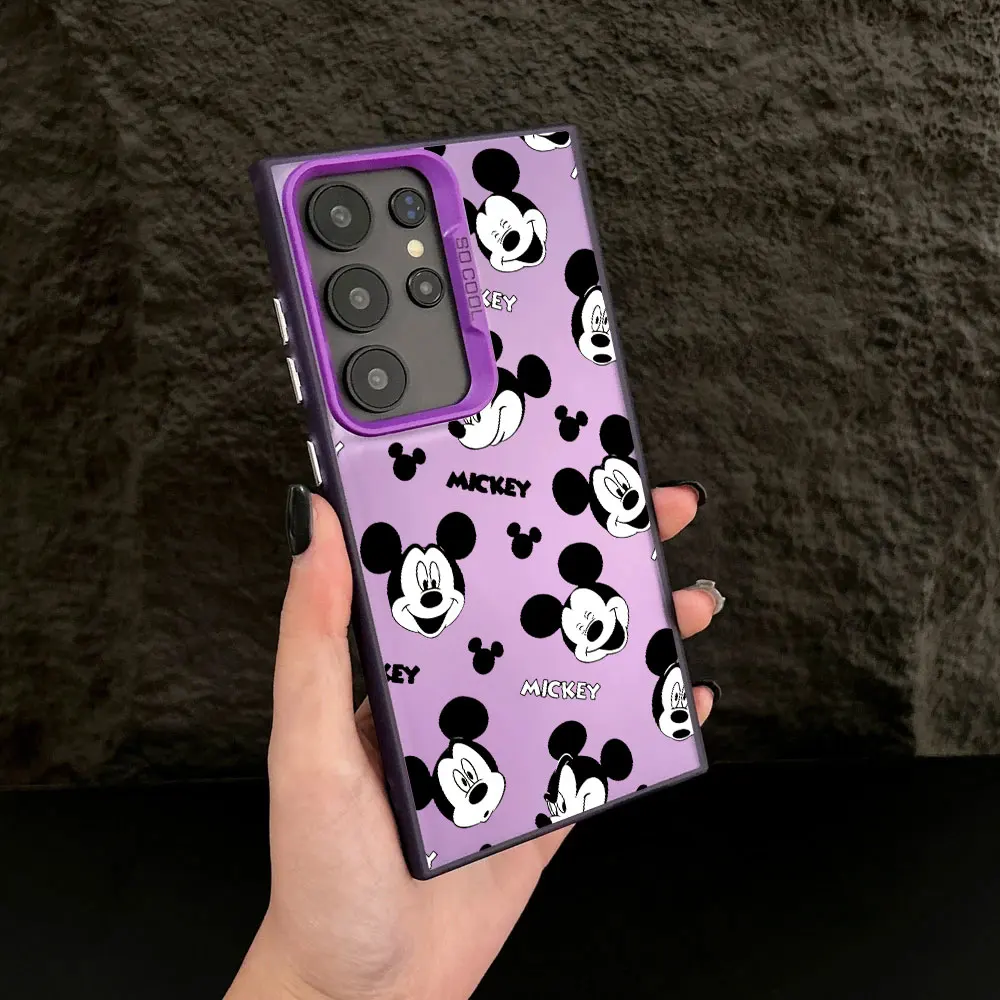 Mickeys Mouse Cute Black White S25 Case For Samsung S25 S24 Ultra Carcasa For Galaxy S23 S22 S21 FE S20 Ultra Plus Phone Cover Mickeys Mouse Cute Black White S25 Case For Samsung S25 S24 Ultra Carcasa For Galaxy S23 S22 S21 FE S20 Ultra Plus Phone Cover