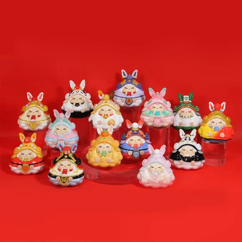 

Original KIKI Auspicious Year of the Rabbit Series Action Figure Cute Toys Surprise Collectible Model Birthday Gift Christmas