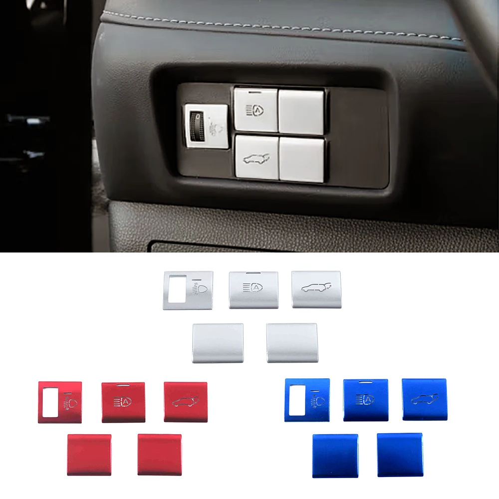 For Toyota Highlander XU70 2022 Car Headlight Head Light Switch Button Aluminum Alloy Sticker Interior Styling Cover Trim 
For Toyota Highlander XU70 2022 Car Headlight Head Light Switch Button Aluminum Alloy Sticker Interior Styling Cover Trim