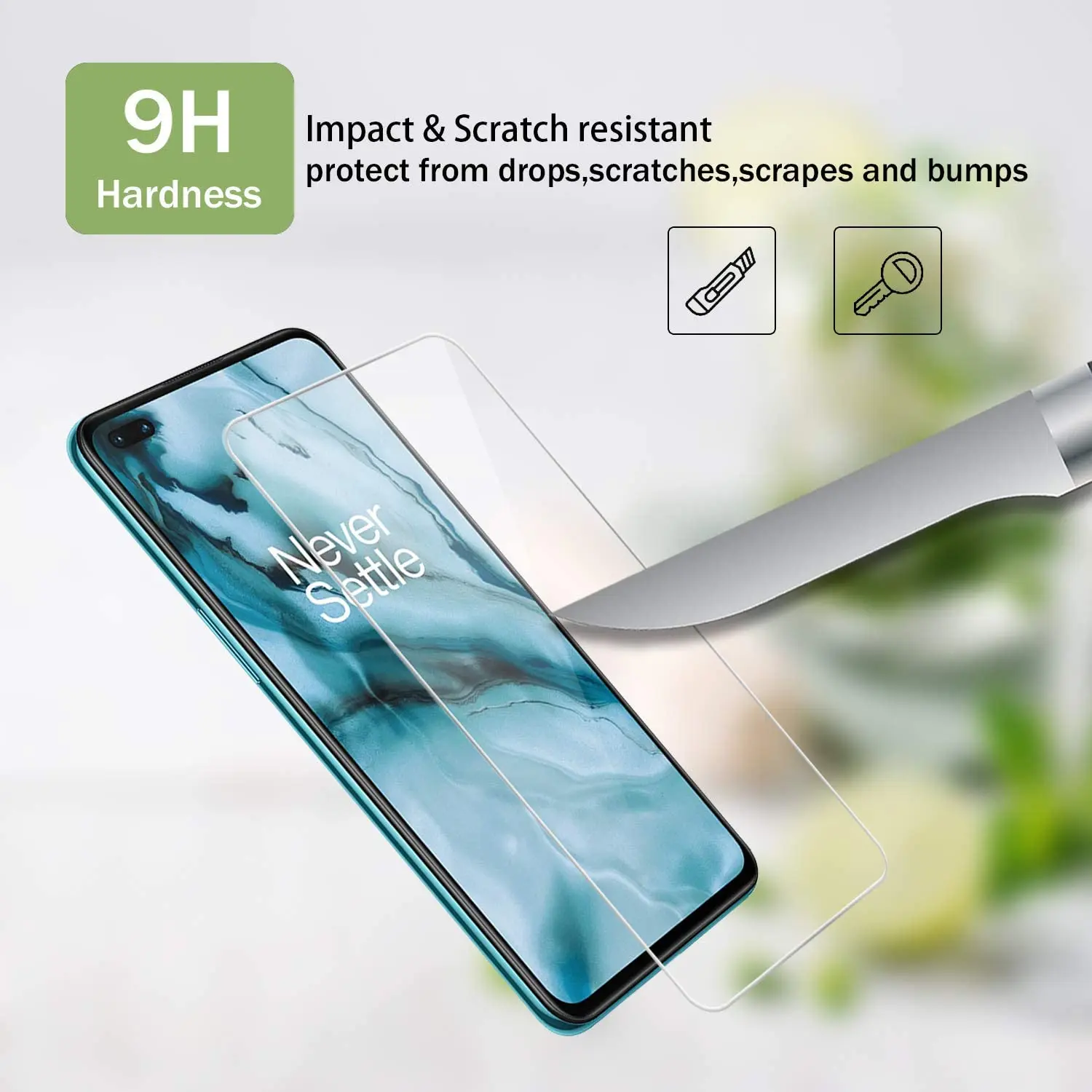 

9H Tempered Glass For OnePlus Nord CE 2 Lite 5G Screen protector For OnePlus 9 9R 8T 7T 6T 7 Nord 2 N10 5G Protective Glass Film