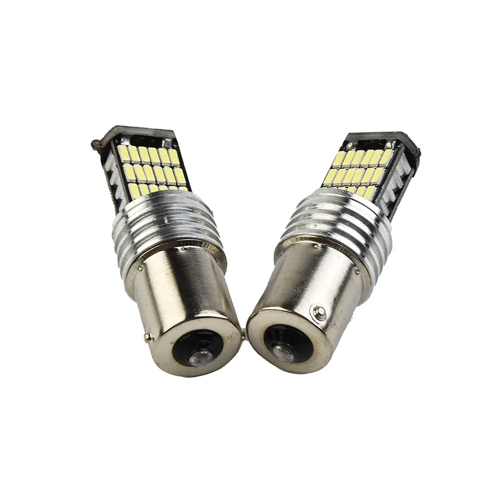 2 Pcs LED Light P21W BA15S 1156 7506 6500K Xenon White For Fog Light / Turn Signal / Brake / Reverse Light
2 Pcs LED Light P21W BA15S 1156 7506 6500K Xenon White For Fog Light / Turn Signal / Brake / Reverse Light