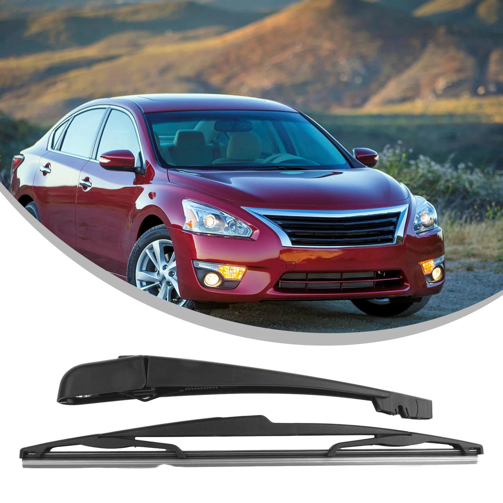 Set Rear Wiper Blade 28780EL000 Black Car Accessories Durable Easy Installation Plastic Replacement High Quality
Set Rear Wiper Blade 28780EL000 Black Car Accessories Durable Easy Installation Plastic Replacement High Quality