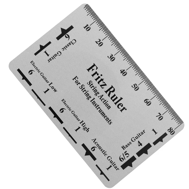 8X Guitar Neck Notched Straight Edge Luthiers Tool With String Action Ruler Gauge For Gibson 24.75 Inch Electric Guitars
8X Guitar Neck Notched Straight Edge Luthiers Tool With String Action Ruler Gauge For Gibson 24.75 Inch Electric Guitars
