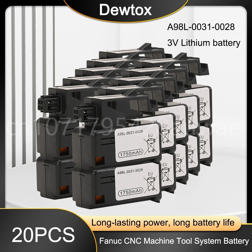 20 шт., новые оригинальные Φ 3V 1750mAh литиевые батареи FANUC PLC CNC System Battery
20 шт., новые оригинальные Φ 3V 1750mAh литиевые батареи FANUC PLC CNC System Battery