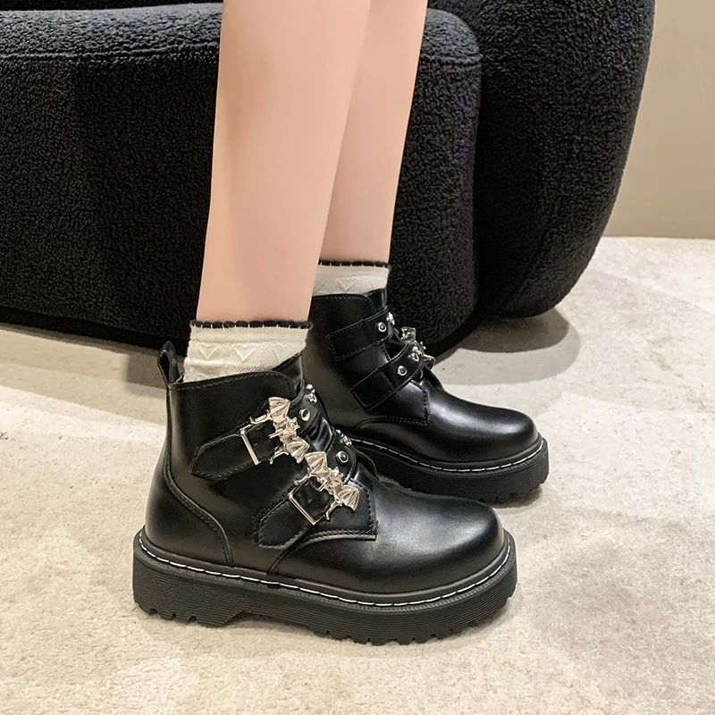 Женские ботинки с круглым носком, модные однотонные ботильоны для офиса и работы, 2023
Женские ботинки с круглым носком, модные однотонные ботильоны для офиса и работы, 2023