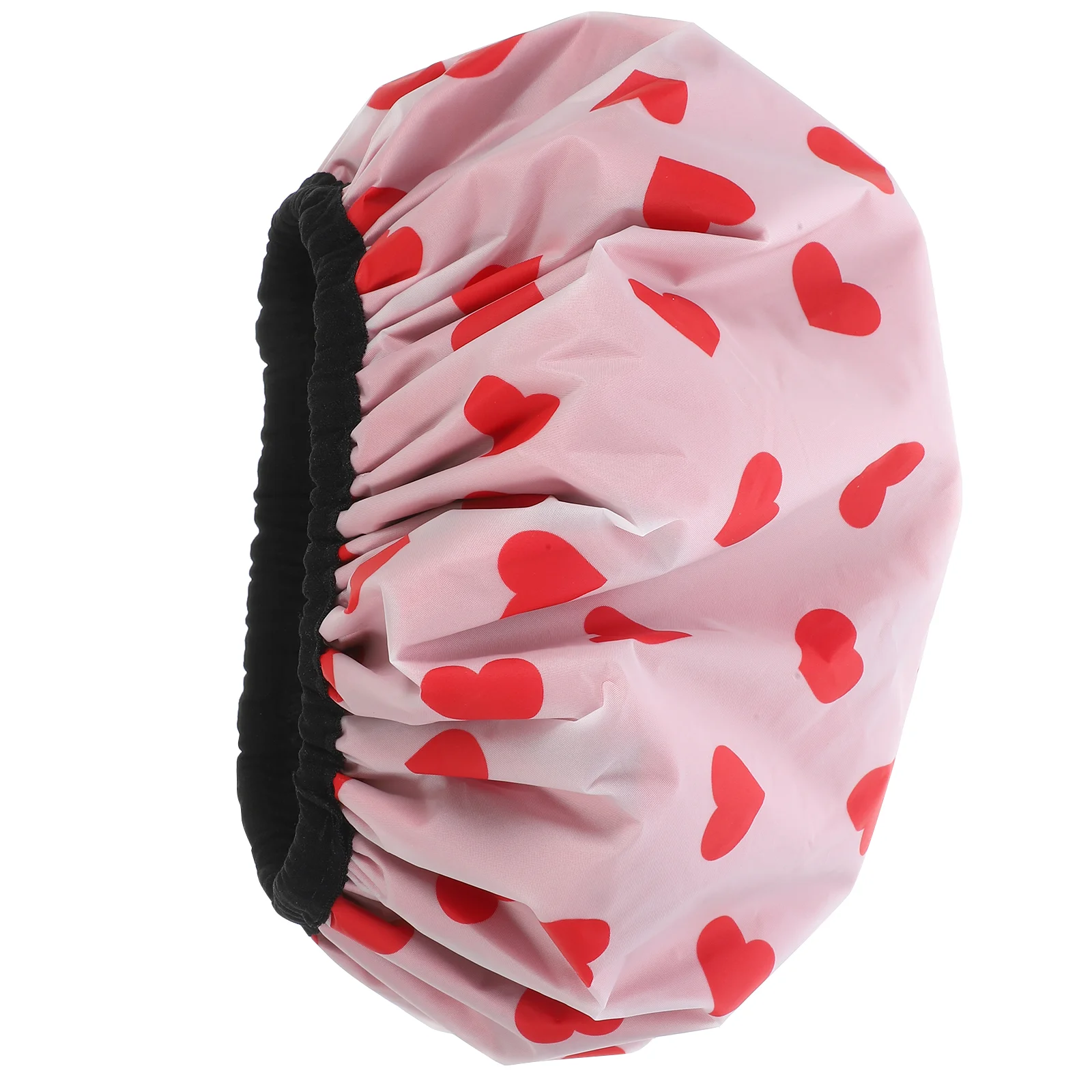 

Shower Cap Bathing Caps Triple Layer Water Proof for Women Printed Peva on The outside Long Hair Hat