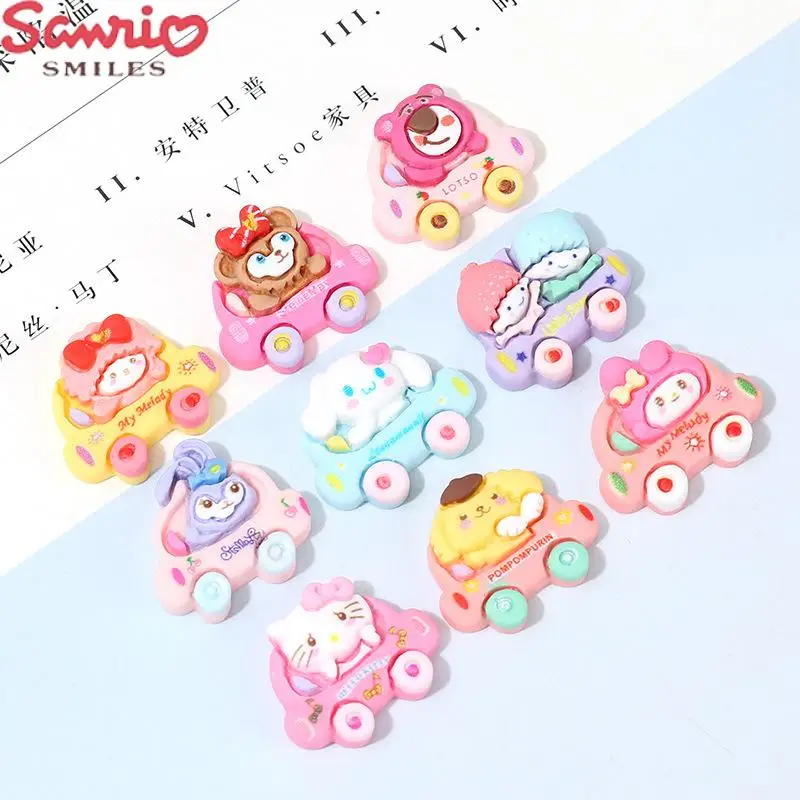 10Pcs Kawaii Small Car DIY Accessories Hello Kittys Sanrio Kuromi Anime Cute Refrigerator Hairpin Decoration Gifts Toys for Girl
10Pcs Kawaii Small Car DIY Accessories Hello Kittys Sanrio Kuromi Anime Cute Refrigerator Hairpin Decoration Gifts Toys for Girl