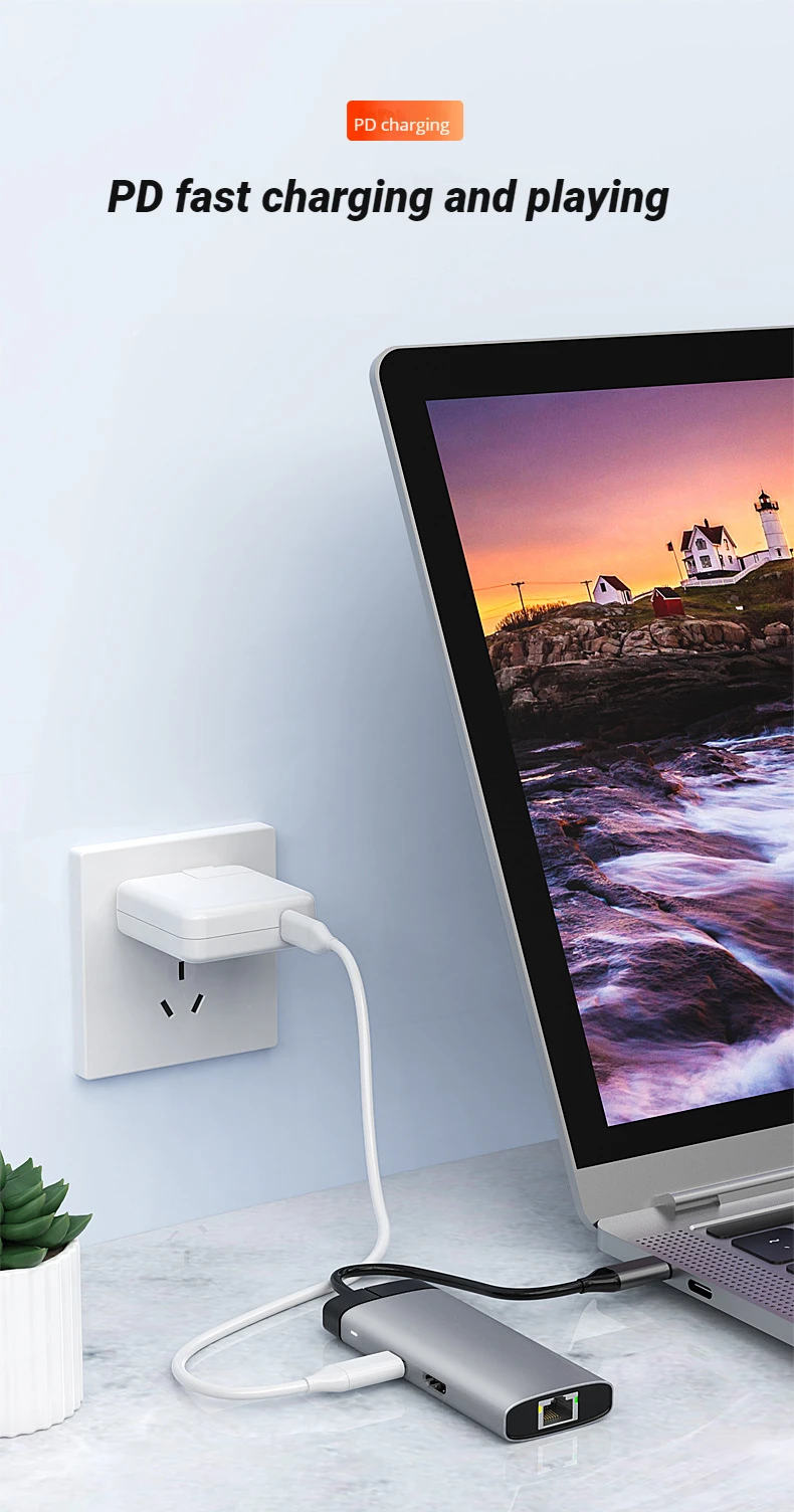 Shop Generic 5 in 1 Usb Docking Station Usb Hub Laptop Docking Station