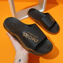 

Men's Slippers 2022 New Summer Designer Slippers Men Women Flip Flops Non-slip Casual Beach Shoes Couples Slippers For Home Man