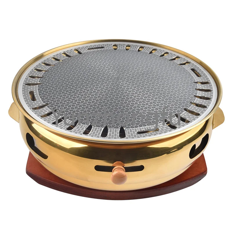 Korean-Style Electric Roaster Pan Barbecue Oven Titanium Japanese Electric Oven Roast Meat Shop round Electric Barbecue Grill
Korean-Style Electric Roaster Pan Barbecue Oven Titanium Japanese Electric Oven Roast Meat Shop round Electric Barbecue Grill
