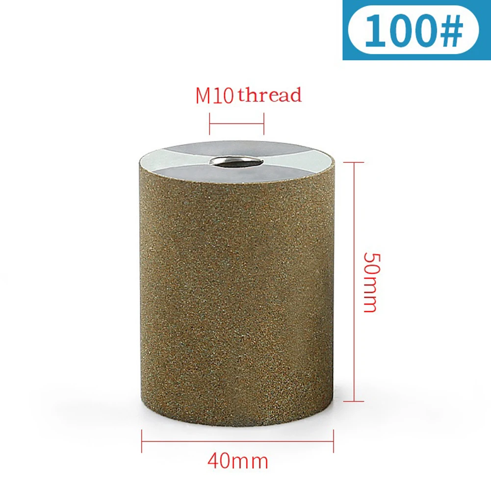 M10 Cylindrical Diamond Grinding Wheel 50 100 200 Mesh For 100 Type Angle Grinder Chamfering Grinding Stones Abrasive Tools
M10 Cylindrical Diamond Grinding Wheel 50 100 200 Mesh For 100 Type Angle Grinder Chamfering Grinding Stones Abrasive Tools