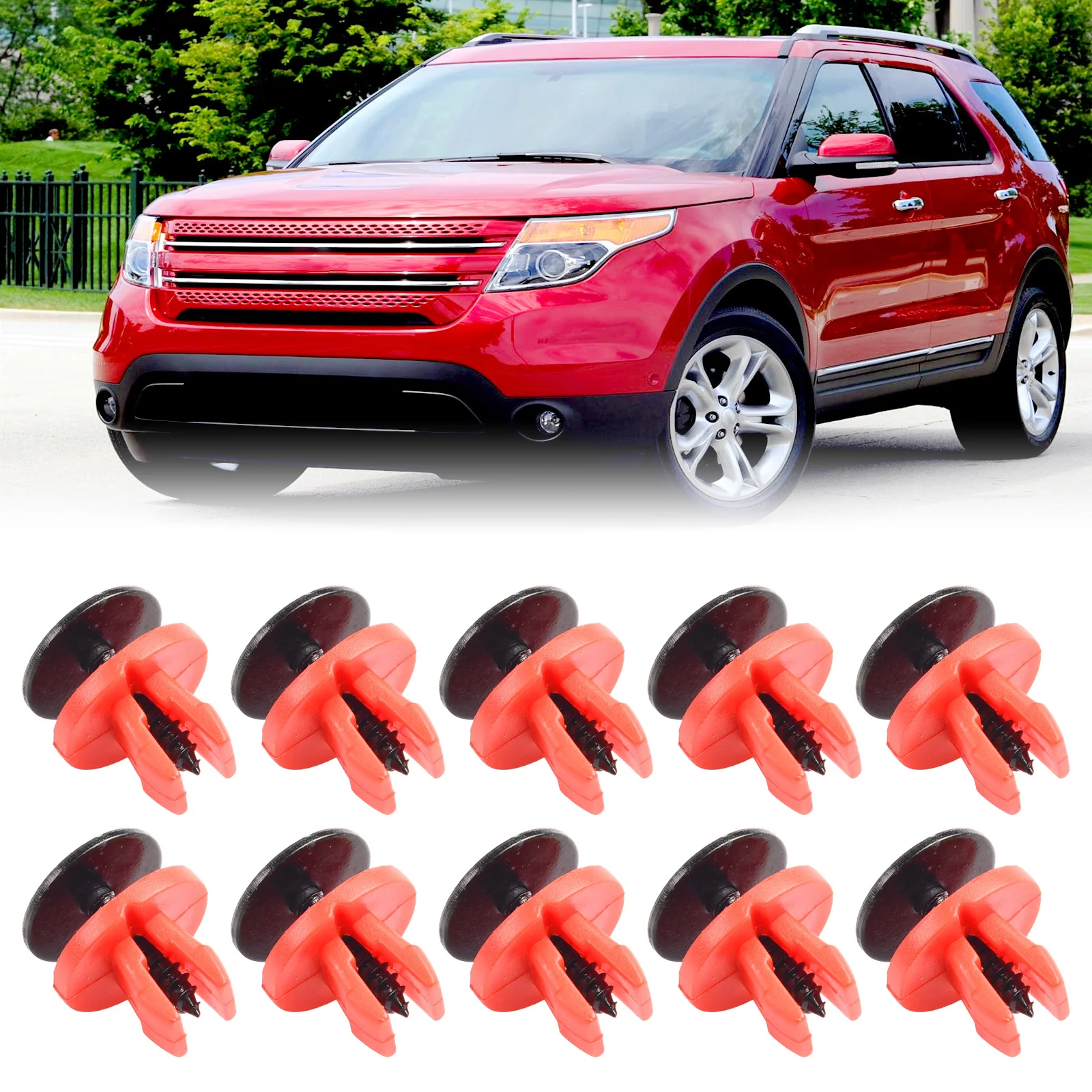 Engine Undertray Cover Clips Screws Set for Ford S Max MK1 For Volvo S60 S80 V70 XC70 (10 Screws + 10 Plastic Grommets)
Engine Undertray Cover Clips Screws Set for Ford S Max MK1 For Volvo S60 S80 V70 XC70 (10 Screws + 10 Plastic Grommets)