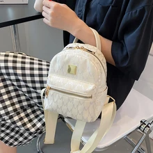Jacquard Vintage Letters Luxury Designer Small Backpack Ladies 2022 Summer Fashion Schoolgirl Backpack 
Jacquard Vintage Letters Luxury Designer Small Backpack Ladies 2022 Summer Fashion Schoolgirl Backpack