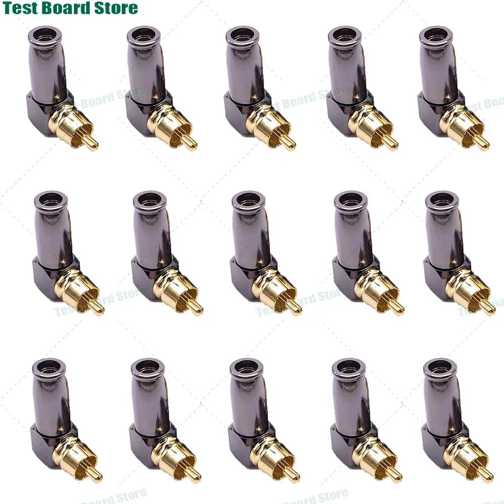 1Pce RCA Audio Video Male Plug Snake King RCA Copper Plated L-shaped Lotus Welded Elbow RCA Right Angle 90 ° Connector
1Pce RCA Audio Video Male Plug Snake King RCA Copper Plated L-shaped Lotus Welded Elbow RCA Right Angle 90 ° Connector