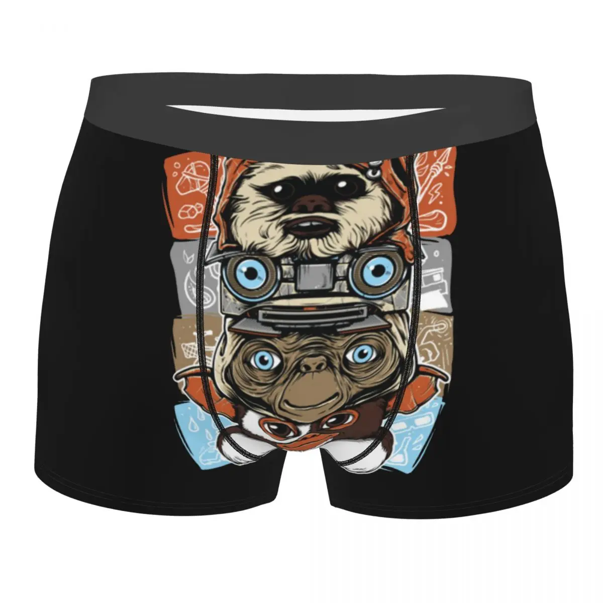 

Sexy Boxer 80s Horror Christmas Movie Lcon Shorts Panties Men Underwear Gremlins Gizmo Monster Gremlin Breathable Underpants