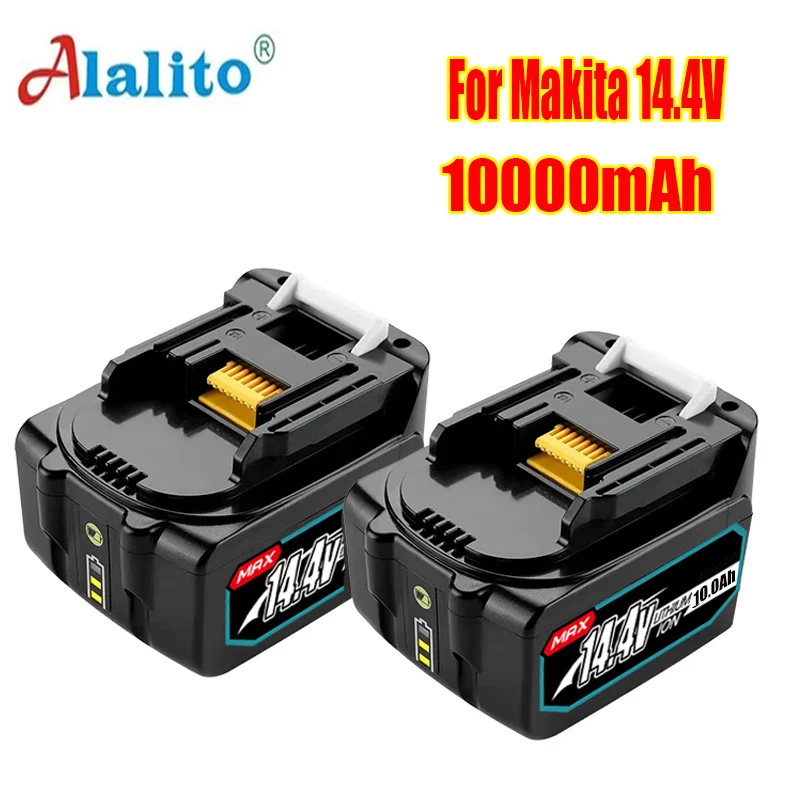 Сменный литий-ионный аккумулятор BL1460 14,4 В 10000 мАч для Makita BL1430 BL1440 LXT200 BDF340 TD131D с фотоэлементами, аккумуляторы для электроинструментов
Сменный литий-ионный аккумулятор BL1460 14,4 В 10000 мАч для Makita BL1430 BL1440 LXT200 BDF340 TD131D с фотоэлементами, аккумуляторы для электроинструментов