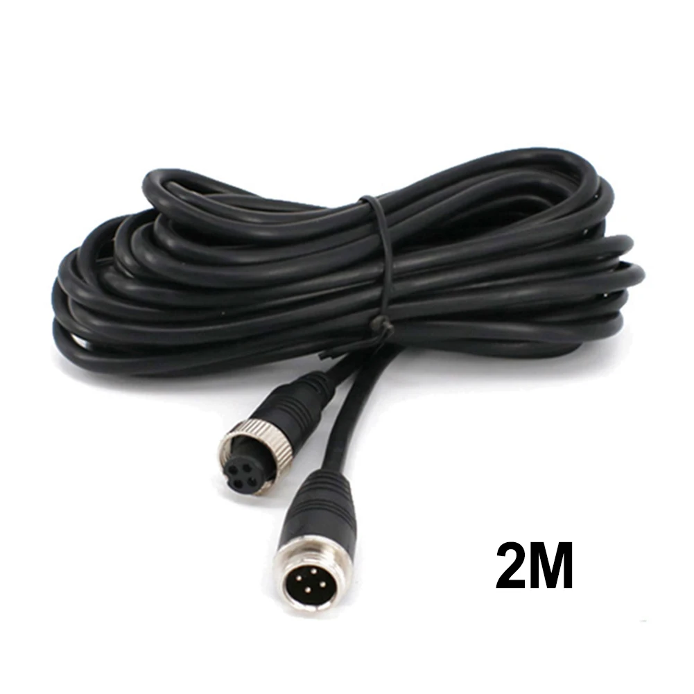 High Quality Extension Cable 1pc 2m 4-pin Black Aviation Cable PVC Plastic Video Extension Cable Zinc Alloy
High Quality Extension Cable 1pc 2m 4-pin Black Aviation Cable PVC Plastic Video Extension Cable Zinc Alloy