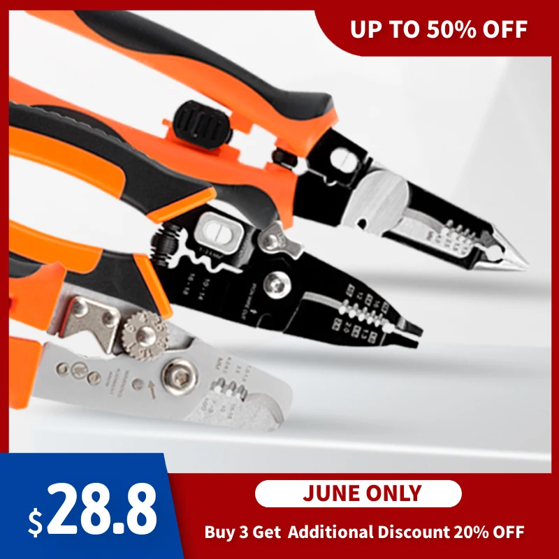 Multi Pliers Crimping Plier Multi Tool Wire Stripper Multitool Functional Snap Ring Terminals Crimper Wire Tool Plier Hand Tools 
Multi Pliers Crimping Plier Multi Tool Wire Stripper Multitool Functional Snap Ring Terminals Crimper Wire Tool Plier Hand Tools
