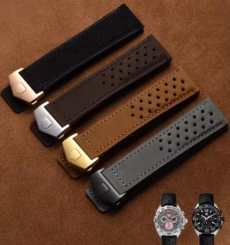 Watch Accessories Strap for TAG HEUER MONACO CARRERA Watch Band Frosted Calfskin Leather Matte Wrist Bracelet Watch 22 24mm
Watch Accessories Strap for TAG HEUER MONACO CARRERA Watch Band Frosted Calfskin Leather Matte Wrist Bracelet Watch 22 24mm