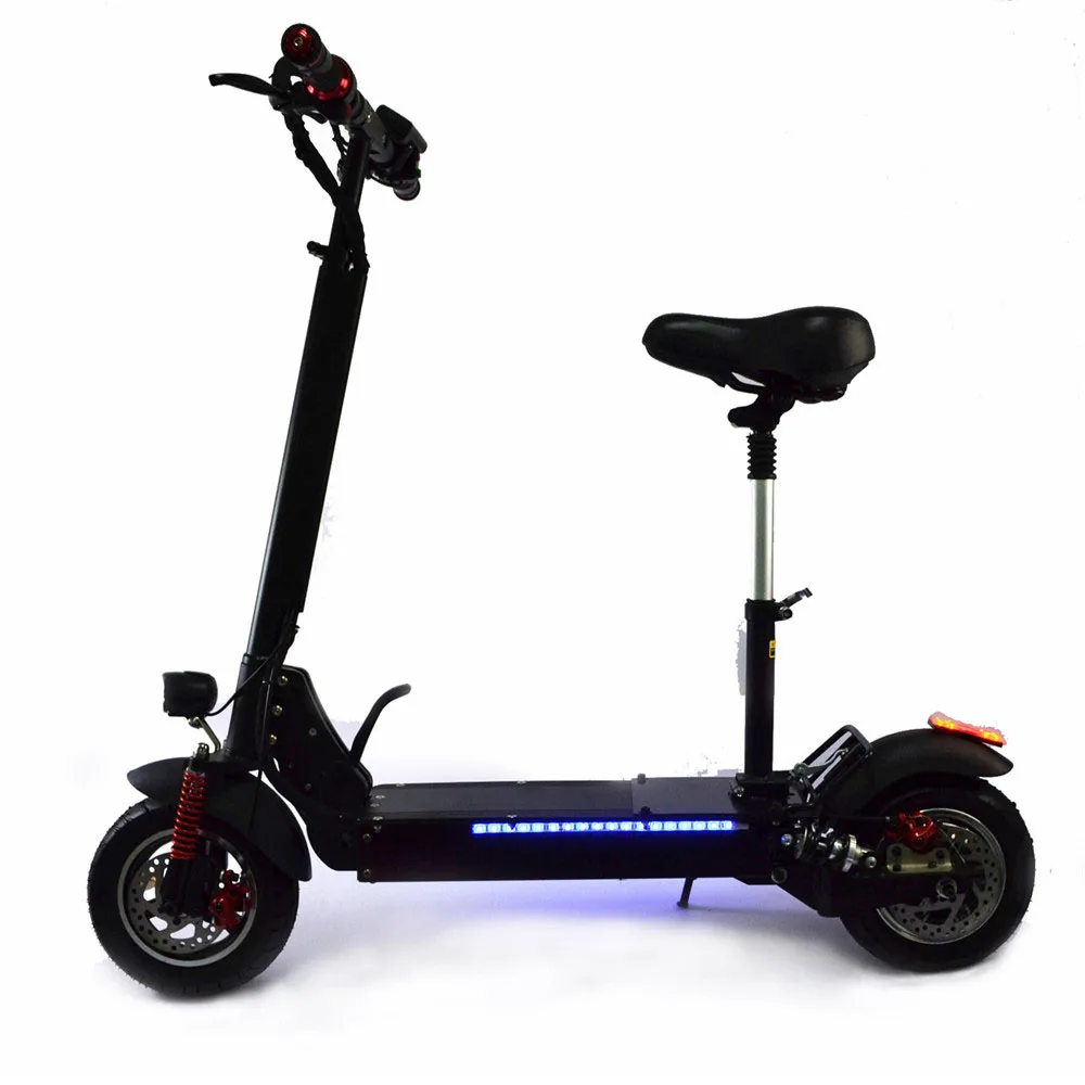 800w 48v 10 Inch Vacuum Tyre Electric Scooter Motor Off road LED Display 40km 50km/h Big Electric Scooter with Seat
800w 48v 10 Inch Vacuum Tyre Electric Scooter Motor Off road LED Display 40km 50km/h Big Electric Scooter with Seat