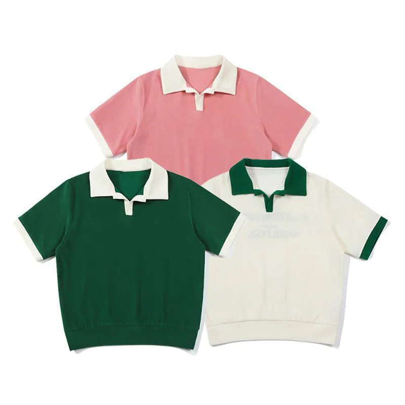 Golf Is Life Women's Slim Fashionable POLO Shirt Outdoor Leisure Sports Versatile Polo Neck Short Sleeve T Shirt
Golf Is Life Women's Slim Fashionable POLO Shirt Outdoor Leisure Sports Versatile Polo Neck Short Sleeve T Shirt