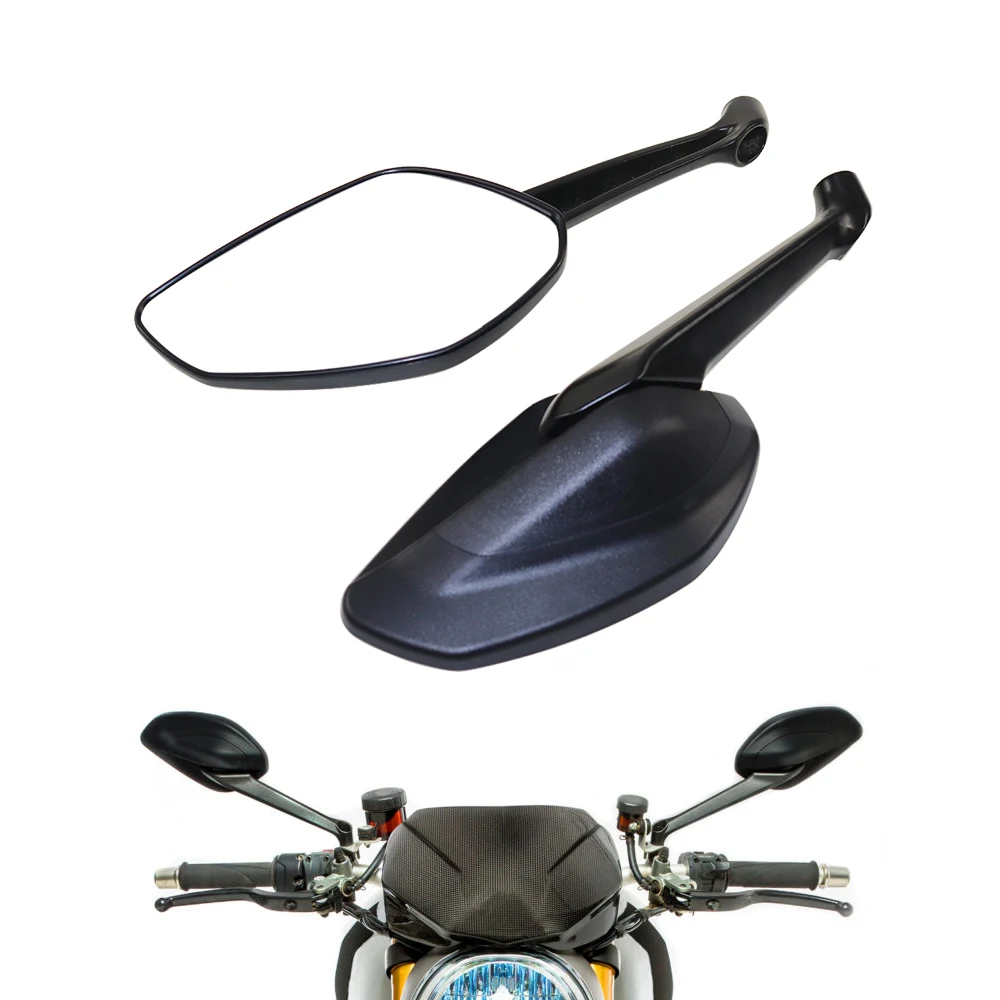 

Motorcycle Left Right Rear View Mirror Side Mirrors For Ducati Diavel 14 Monster 821 1200 1200S 821 Dark