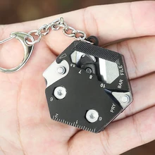 Multifunctional Keychain Knife Coin/Hexagon Shape Mini Folding Pocket Knife with Wrench Corkscrew Scale for Camping Gear Pee
Multifunctional Keychain Knife Coin/Hexagon Shape Mini Folding Pocket Knife with Wrench Corkscrew Scale for Camping Gear Pee