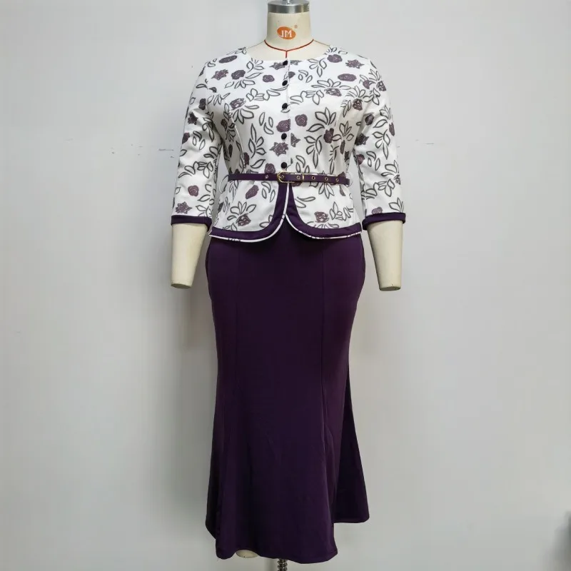 4XL-5XL Christmas Two Piece Set Tops and Long Skirt African Clothes for Women Plus Size Clothing Dashiki Robe Femme Party Suit
4XL-5XL Christmas Two Piece Set Tops and Long Skirt African Clothes for Women Plus Size Clothing Dashiki Robe Femme Party Suit