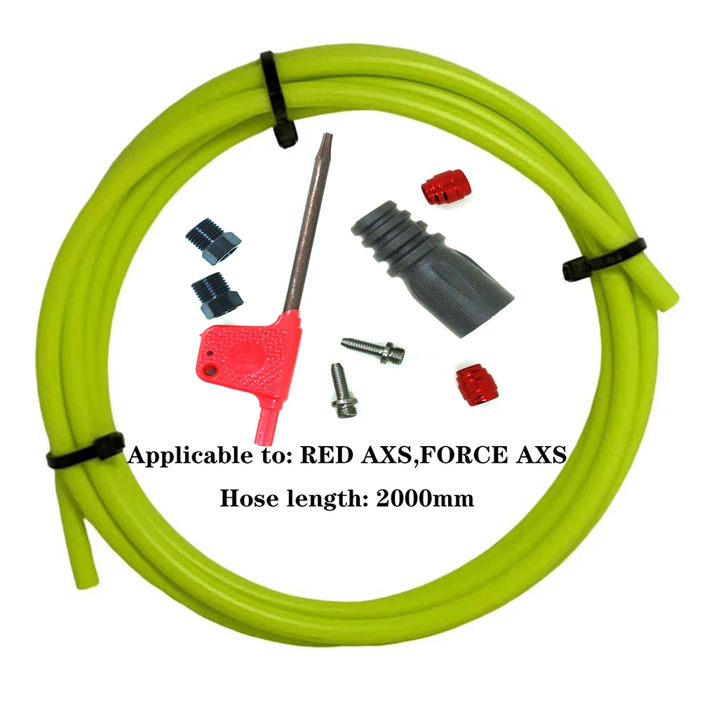 Велосипедный комплект тормозных шлангов 2 метра, подходит для Sram RED AXS FORCE AXS, комплект коннекторов тормозных соединителей, велосипедные детали
Велосипедный комплект тормозных шлангов 2 метра, подходит для Sram RED AXS FORCE AXS, комплект коннекторов тормозных соединителей, велосипедные детали