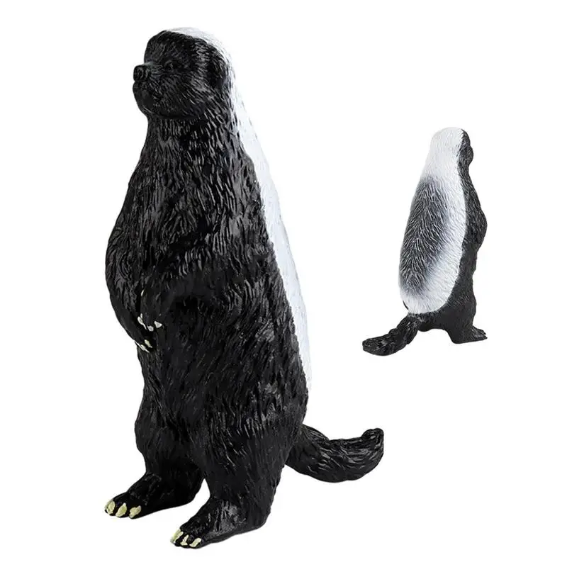 

Solid Simulation Model Toy Set European Badger Children Cognitive Animal Model Decoration Educational Fun