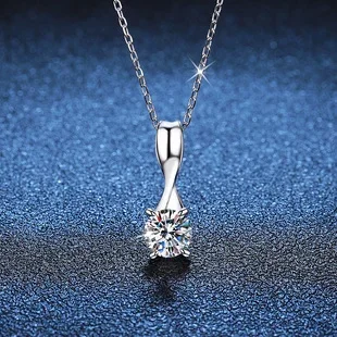Moissanite Pendant on Luxury High Grade 1 Carat Rotating Bow Necklace Sterling Silver Wedding Engagement Jewelry 5 Mallzona Sa17bfd6d36964f3d9a86dd936e77cc56p Moissanite Pendant on Luxury High Grade 1 Carat Rotating Bow Necklace Sterling Silver Wedding Engagement Jewelry Mallzona